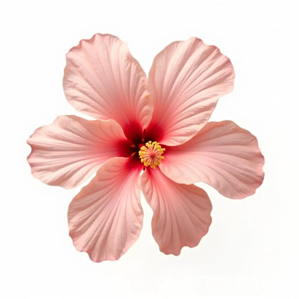 Realistic-White-Hibiscus-Flower-on-a-Crisp-White-Background