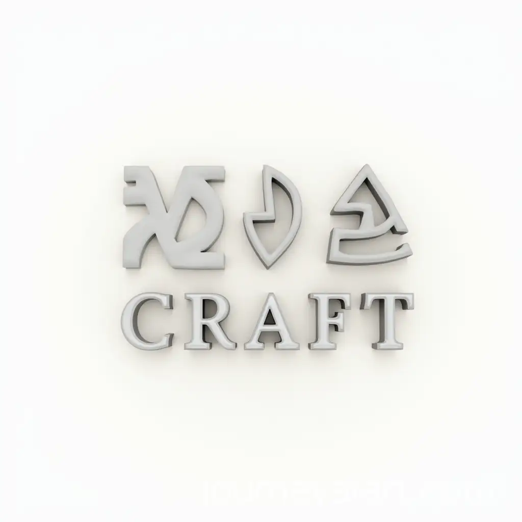 Modern-Minimalist-Craft-Logo-with-Abstract-Shapes-and-Nature-Elements