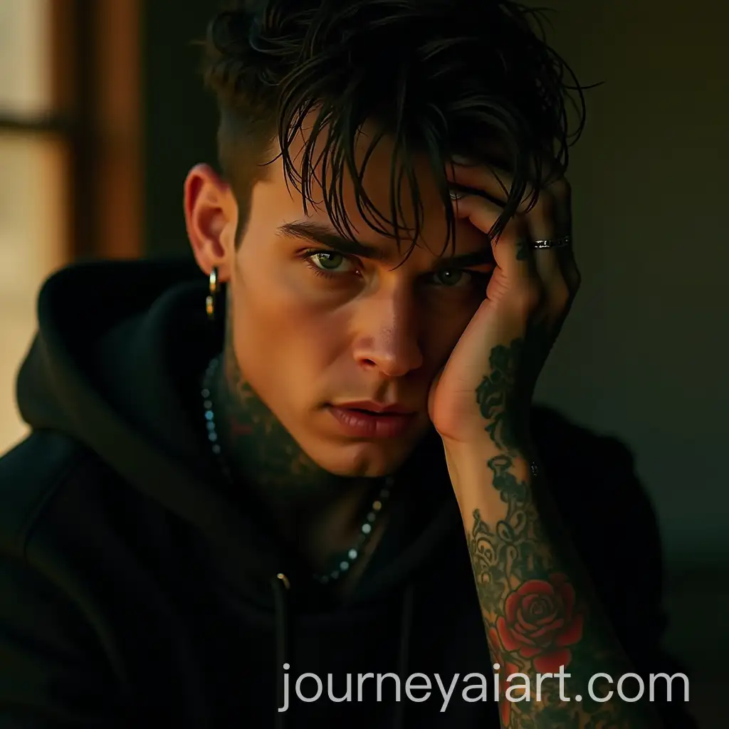 CharAI-Art-Prompt-Expansionismatic-Man-with-Piercing-Eyes-and-Edgy-Streetwear-Featuring-Detailed-Tattoos-and-Dramatic-Lighting