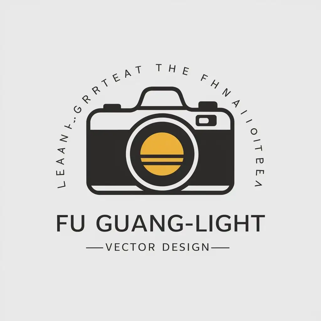 LOGO-Design-For-Fu-GuangLight-Camera-and-Sunset-Theme-for-Clarity-and-Elegance