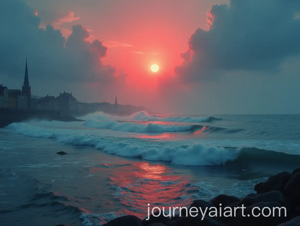 Surreal-Norse-MythologyAI-Image-Prompt-Expansion-Scene-with-Red-Tide-and-Distant-Storm