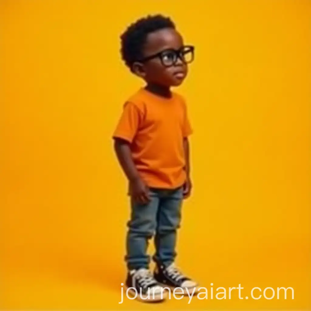 Stylish-Black-Boy-with-Glasses-in-Thoughtful-Pose