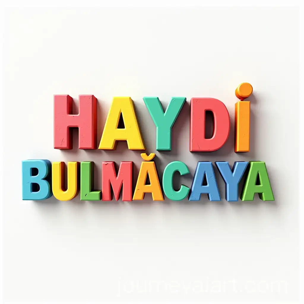 Colorful-3D-Text-Design-of-HAYD-BULMACAYA-with-Puzzle-Blocks