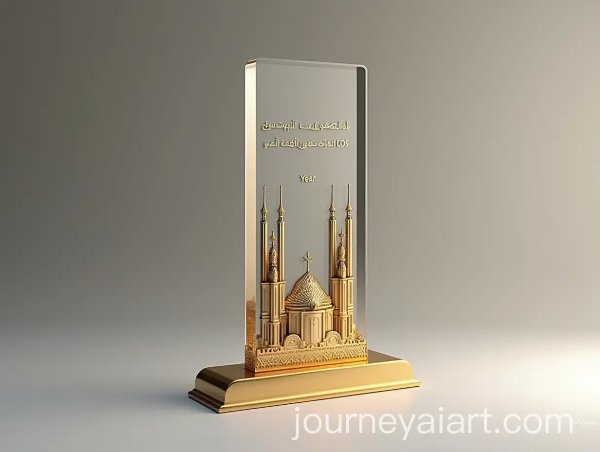 Elegant-Iranian-Architectural-Trophy-for-Architecture-Engineering-Graduation-Ceremony
