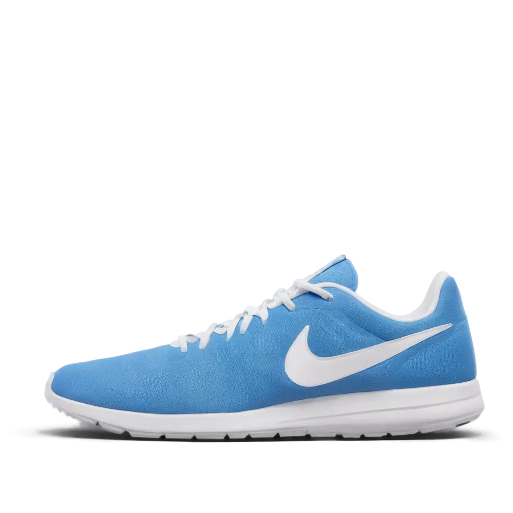 Blue-andPNG-Image-Usage-Scenarios-White-OneColor-Nike-Shoe-PNG-Image-for-Clean-HighQuality-Graphics