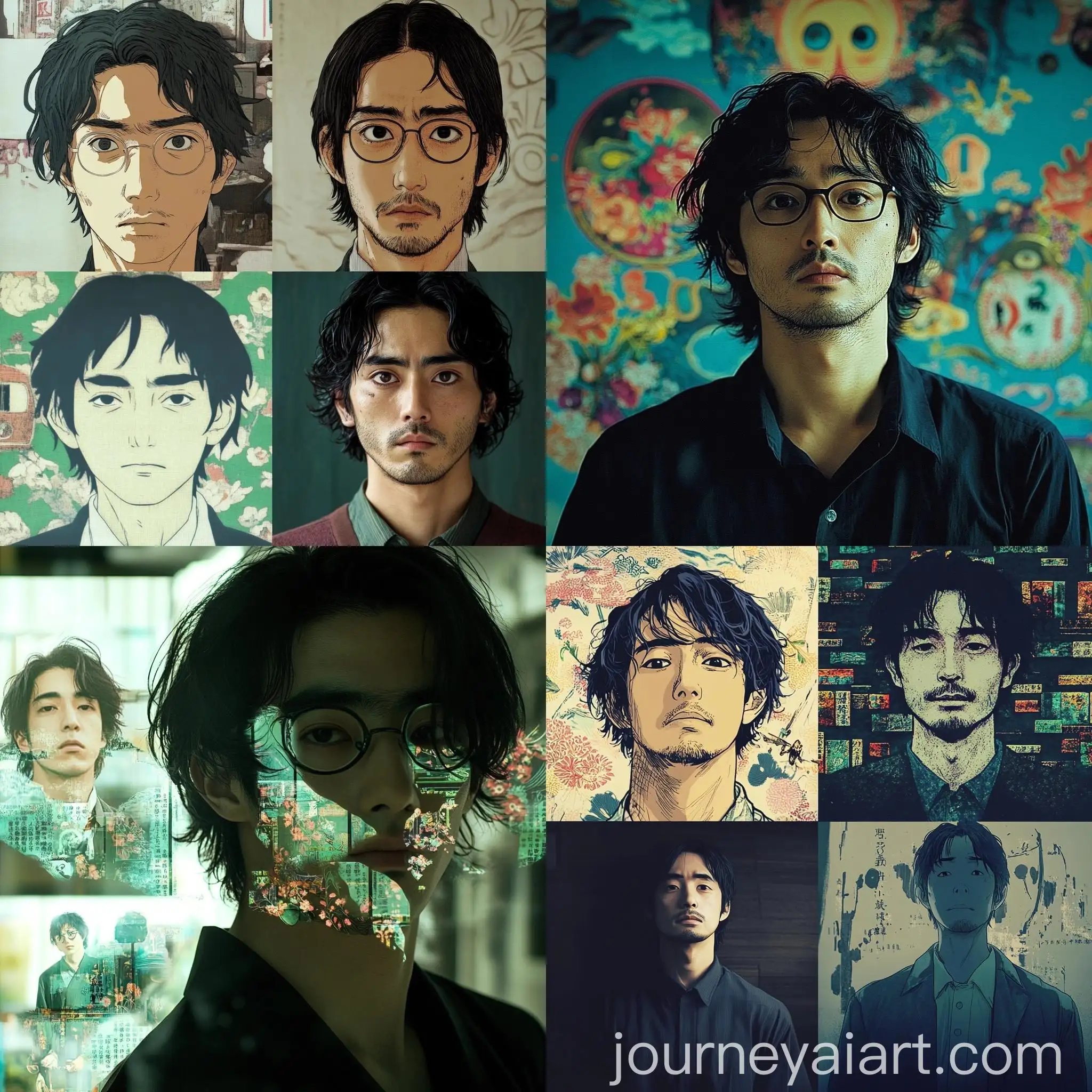 Distinctive-Character-Designs-in-Murakamis-1Q84-Vicky-and-Fushimi-Portraits