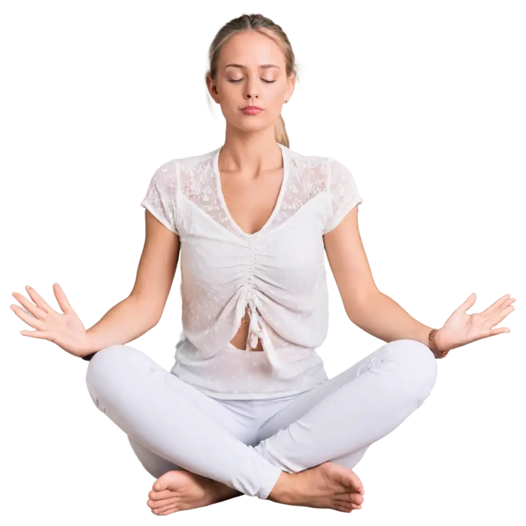 HighQuality-PNG-Image-of-a-Meditating-Young-Woman-in-Yoga-Pose