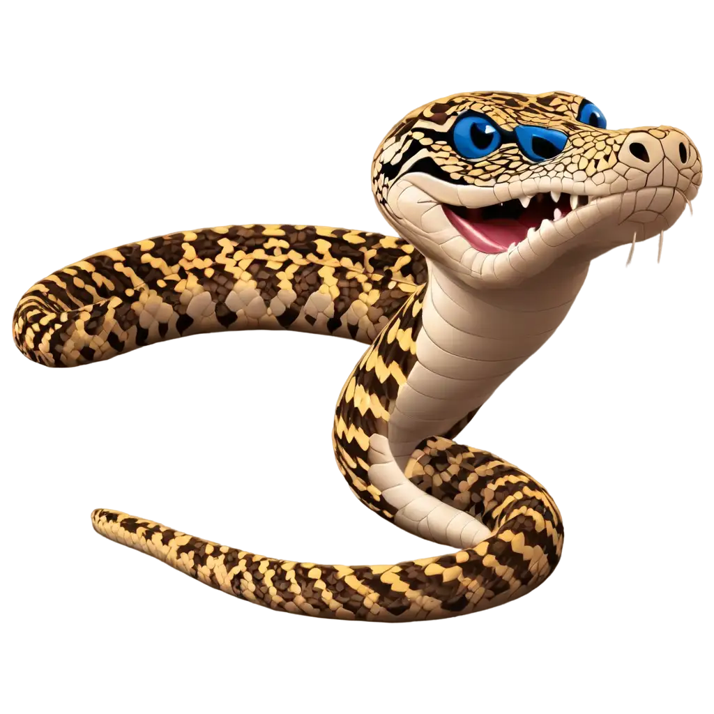 Cute-Cartoon-King-Cobra-PNG-Playful-Illustration-for-Online-Content