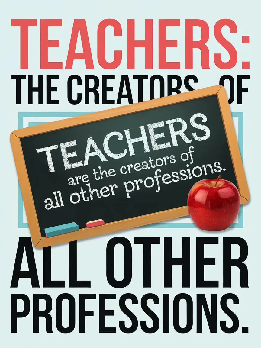 Teachers The Architects of Every Profession