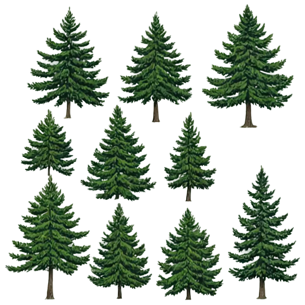 HighQuality-Pine-Trees-PNG-Image-for-Versatile-Use