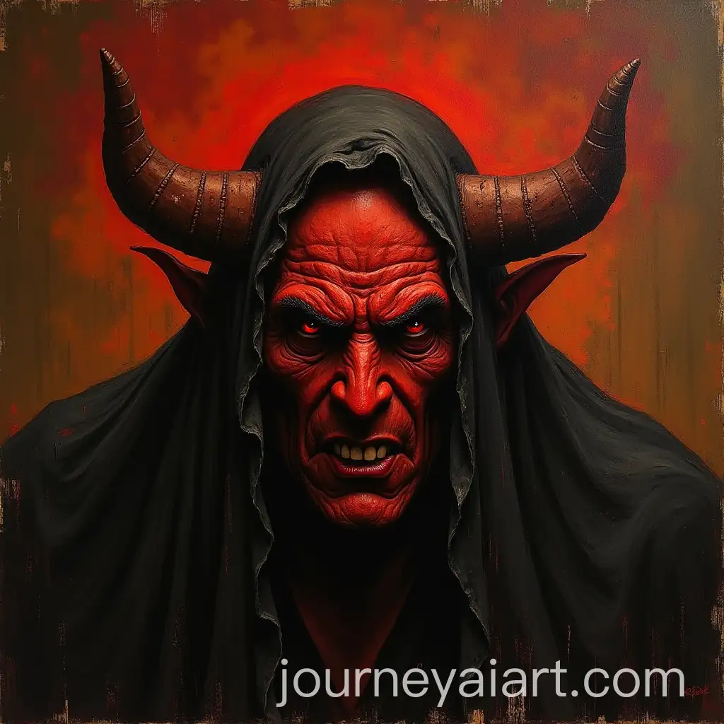 Classical-Artistic-Interpretation-of-the-Devils-Face