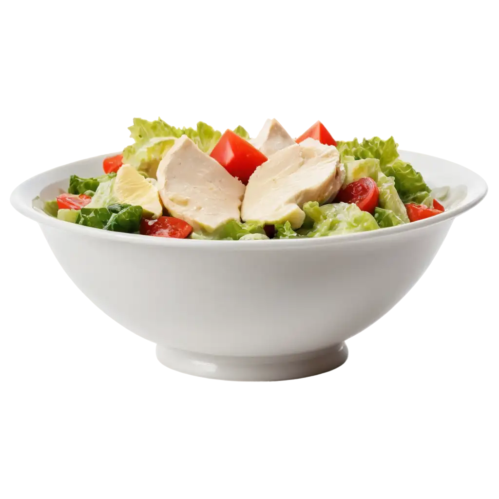 Fresh-Caesar-Salad-PNG-Image-with-Chicken-Tomatoes-and-Cucumbers-on-a-White-Plate