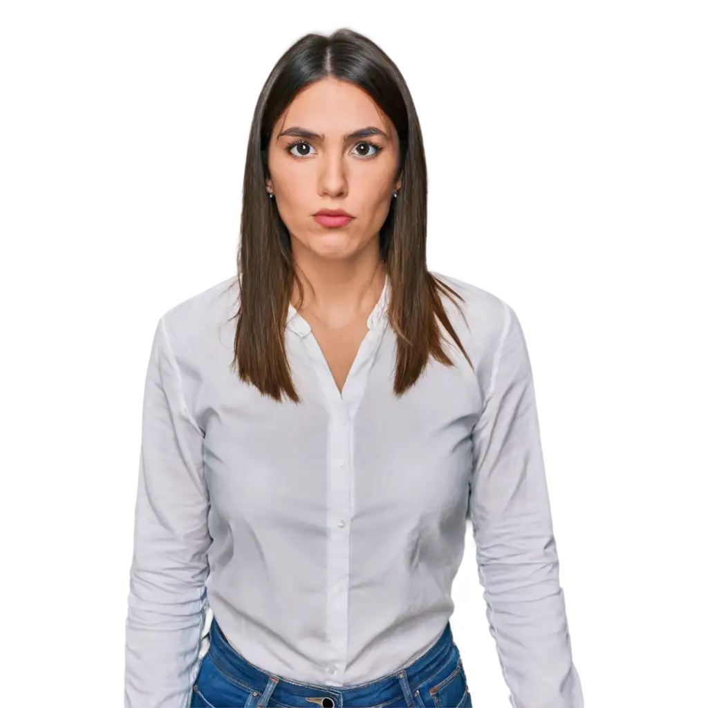 PNG-Portrait-of-a-30YearOld-American-Woman-in-Collared-Shirt