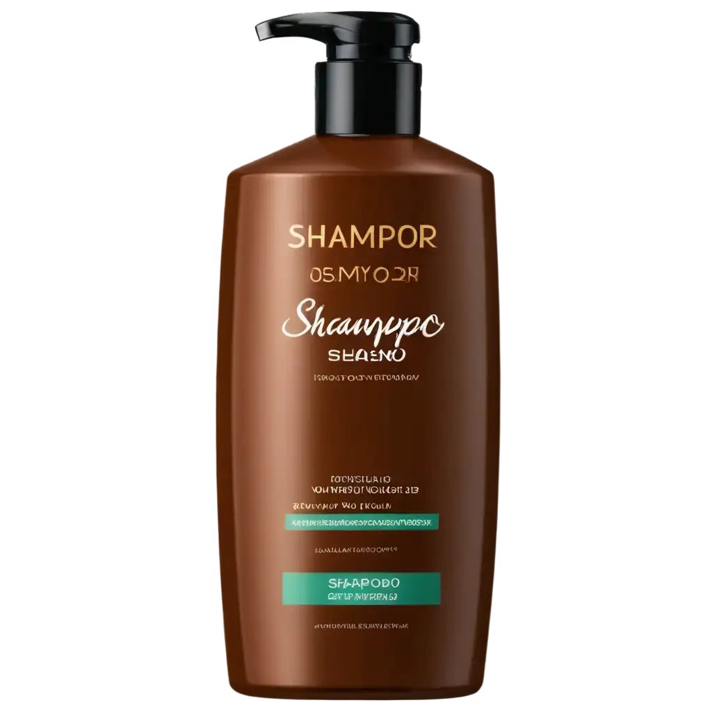 shampoo on a transparent background