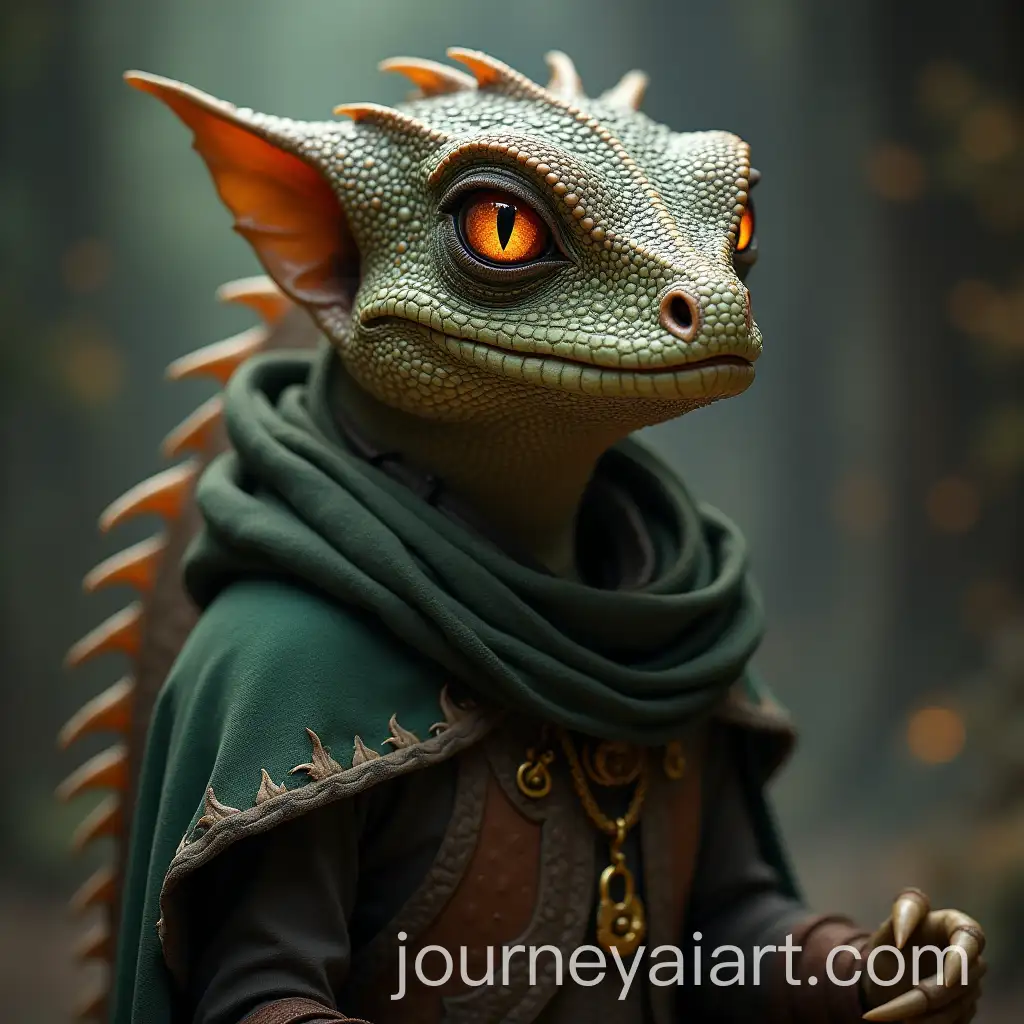CopperEyed-Lizardfolk-Sorcerer-Portrait