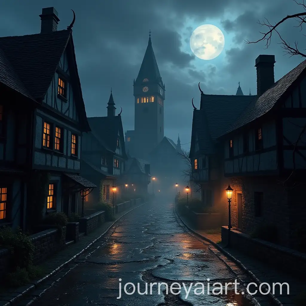 Dark-Fantasy-Town-with-Ps1-Graphics-Style