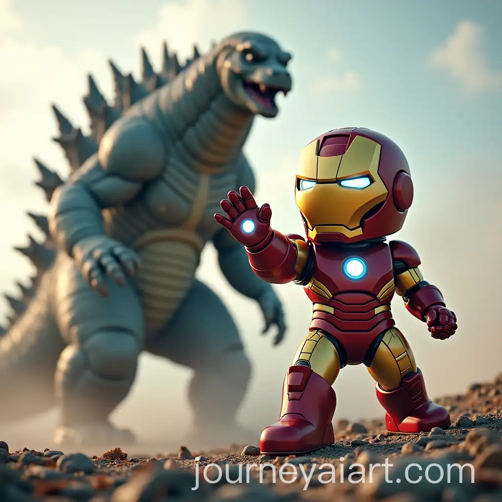 Doraemon-in-Ironman-Suit-Battles-Godzilla
