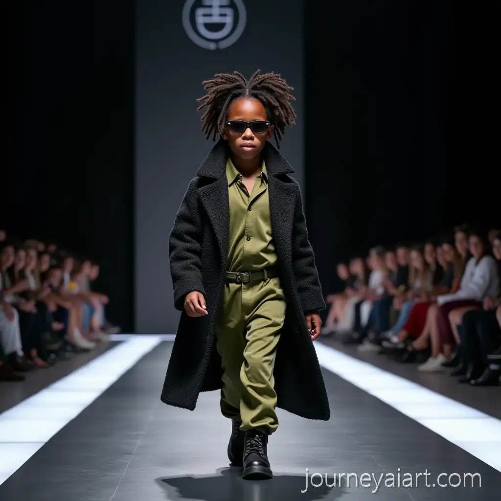 10YearAI-Image-ExpansionOld-Boy-on-Runway-in-Burna-BoyInspired-Fashion