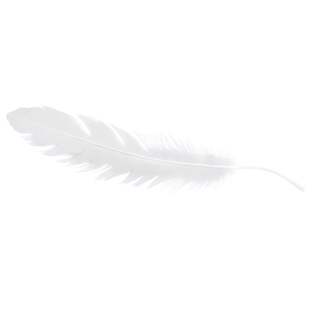 White-Flying-Feather-PNG-Image-for-HighQuality-Digital-Projects