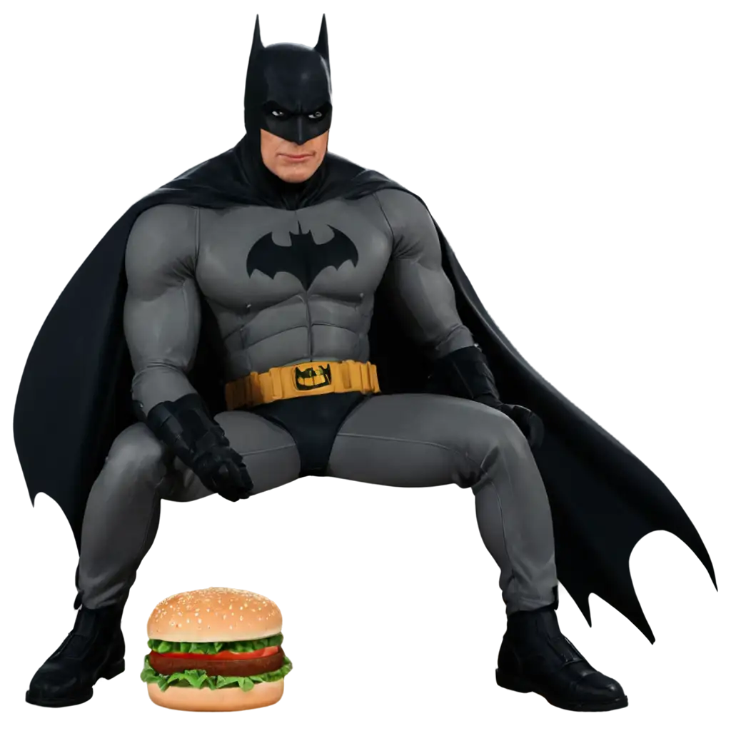 HighQuality-PNG-Image-of-Batman-Enjoying-a-Burger-AI-Art-Prompt