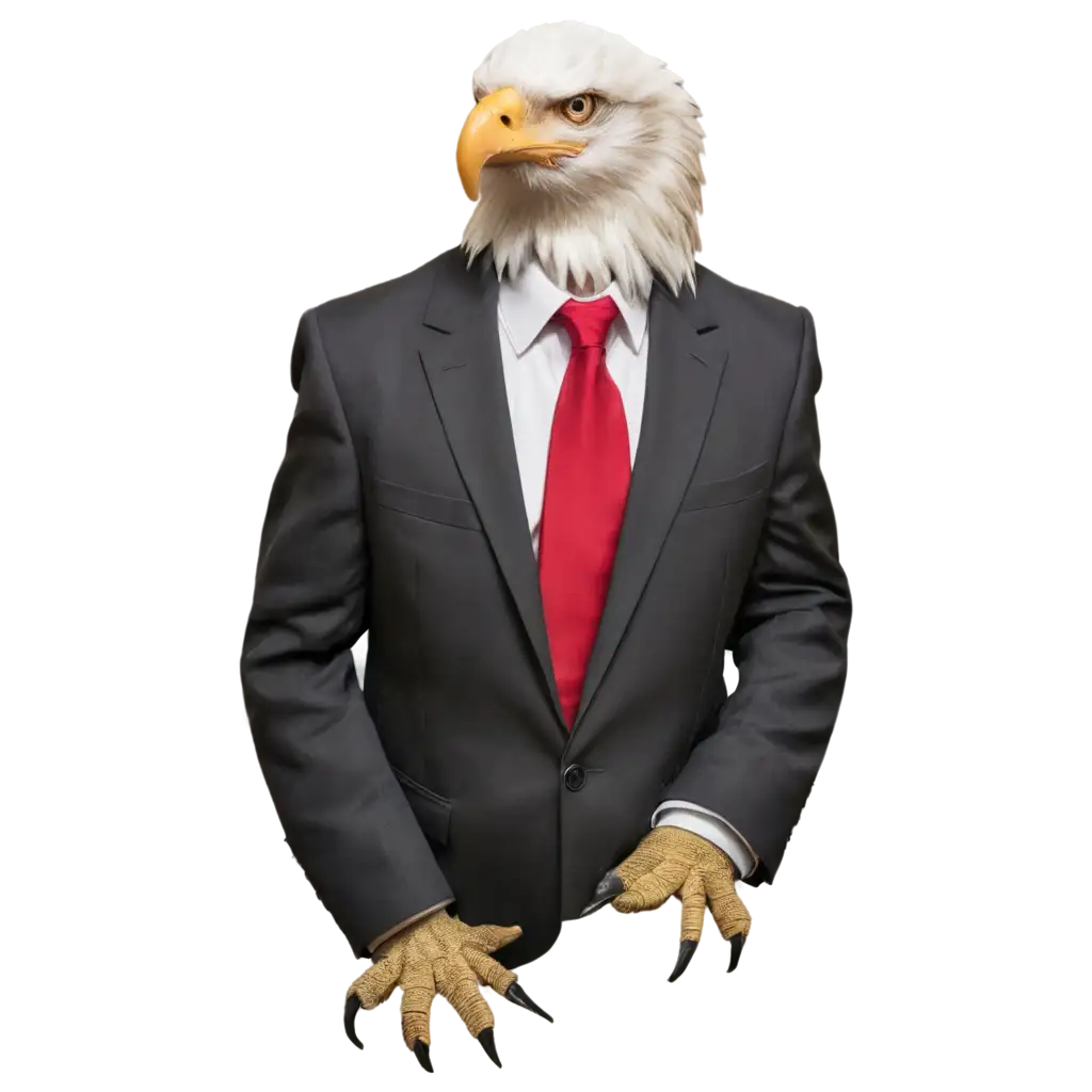 Eagle-Wearing-a-Suit-PNG-Stylish-Professional-Image-for-Creative-Projects