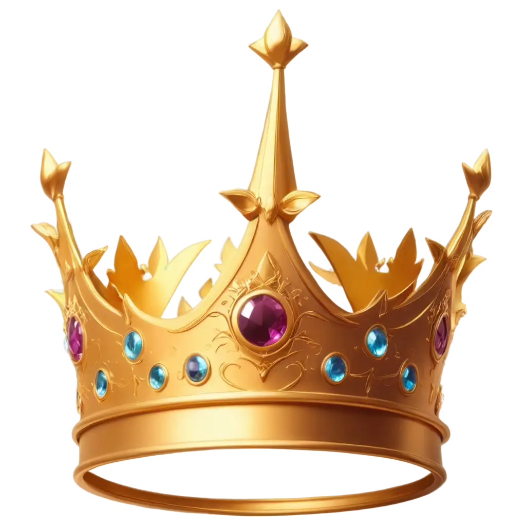 Anime-Crown-PNG-Image-HighQuality-Transparent-Design-for-Digital-Creations