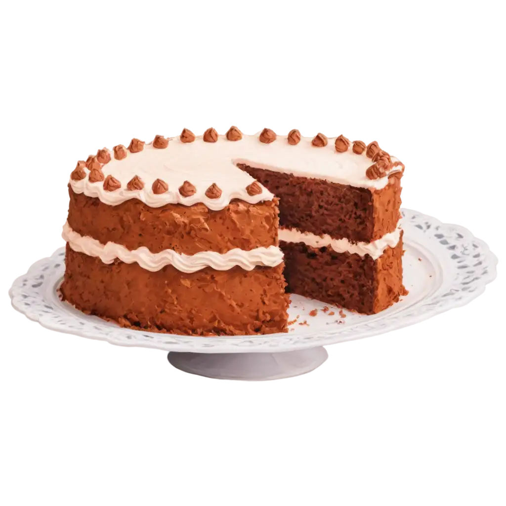 HighQuality-PNG-Image-of-a-Cake-on-a-Stand-for-Various-Design-Applications