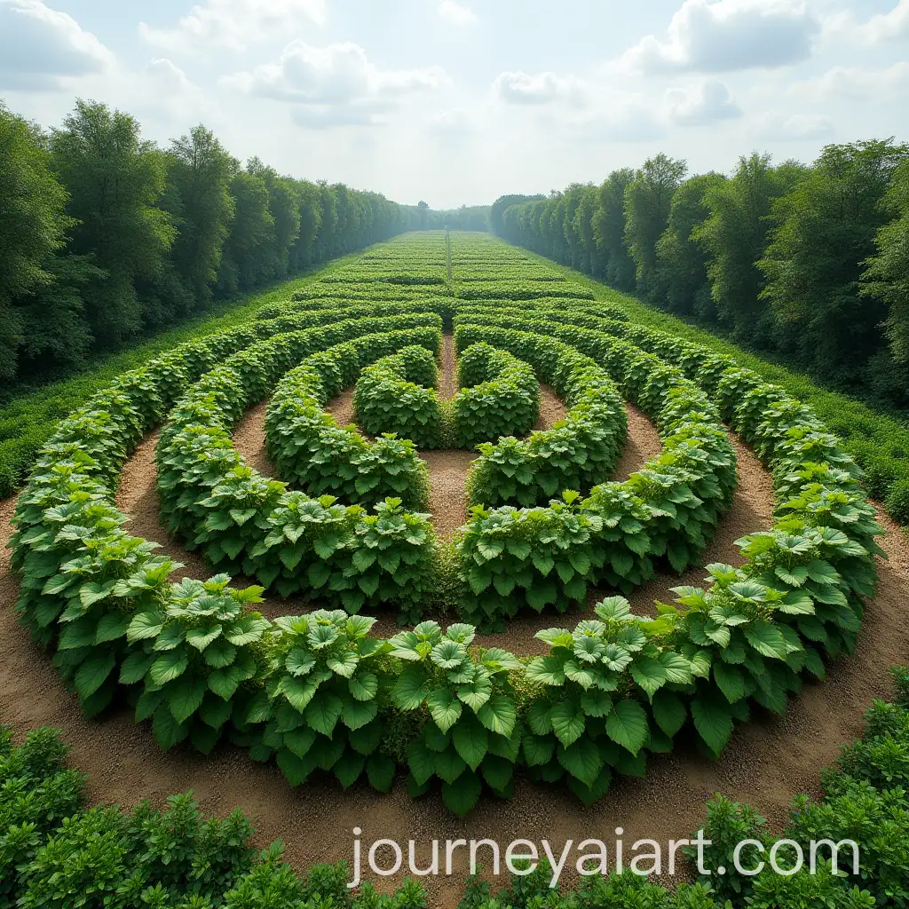 TallAI-Art-Prompt-Expansion-Raspberry-Beds-in-a-Labyrinth-Garden-Design