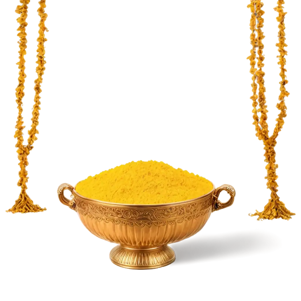 Exquisite-Haldi-Decor-PNG-Image-Enhancing-Traditional-Elegance