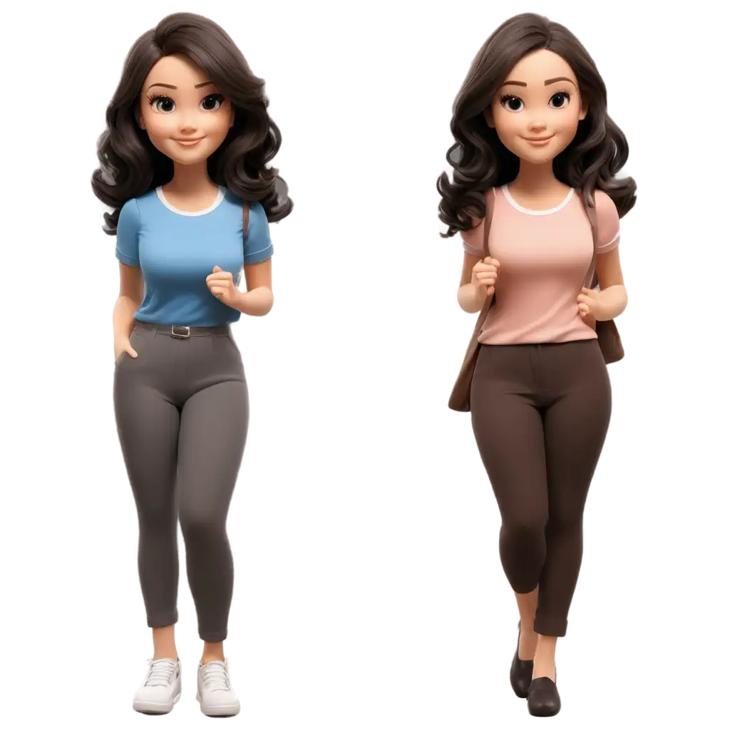 Cute-Woman-Cartoon-PNG-Image-Enhance-Your-Content-with-HighQuality-Graphics