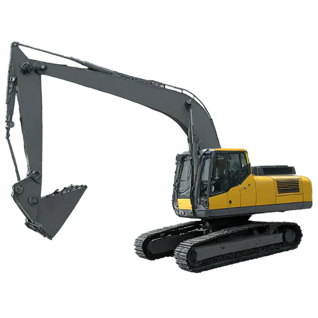 HighQuality-Excavator-PNG-Image-for-Versatile-Applications