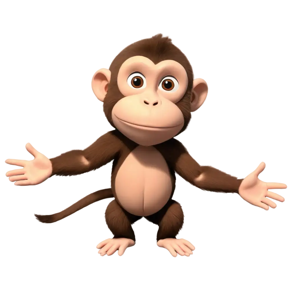 HighQuality-Monkey-PNG-Image-for-Versatile-Usage-and-Design