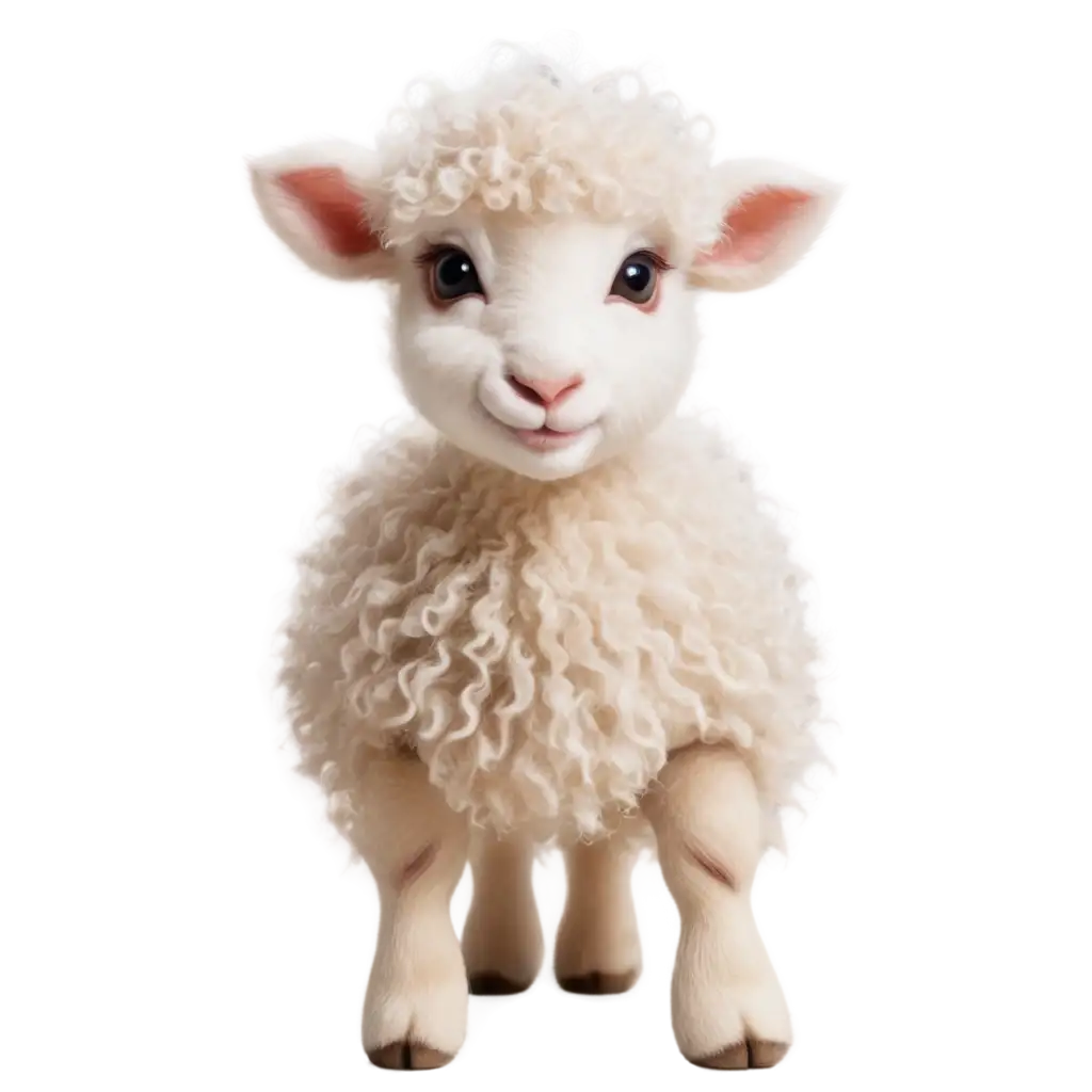 Cute-CurlyHaired-Lamb-with-Big-Eyes-PNG-Adorable-Animal-Illustration-in-High-Quality