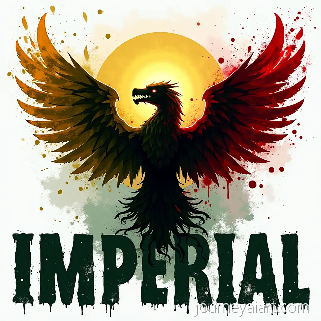 Minecraft-Clan-IMPERIAL-Logo-with-Red-Black-Yellow-Green-and-White-Symbolism