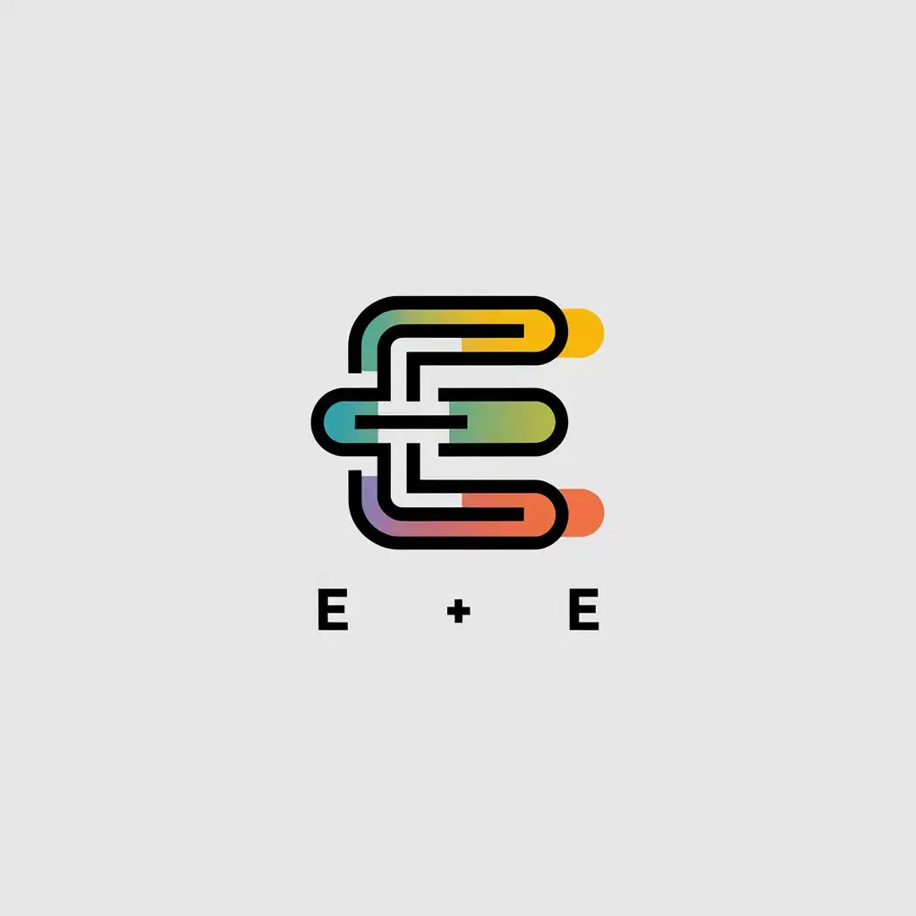 LOGO Design for e Minimalistic Technology Communication Link with IoT Health Themes