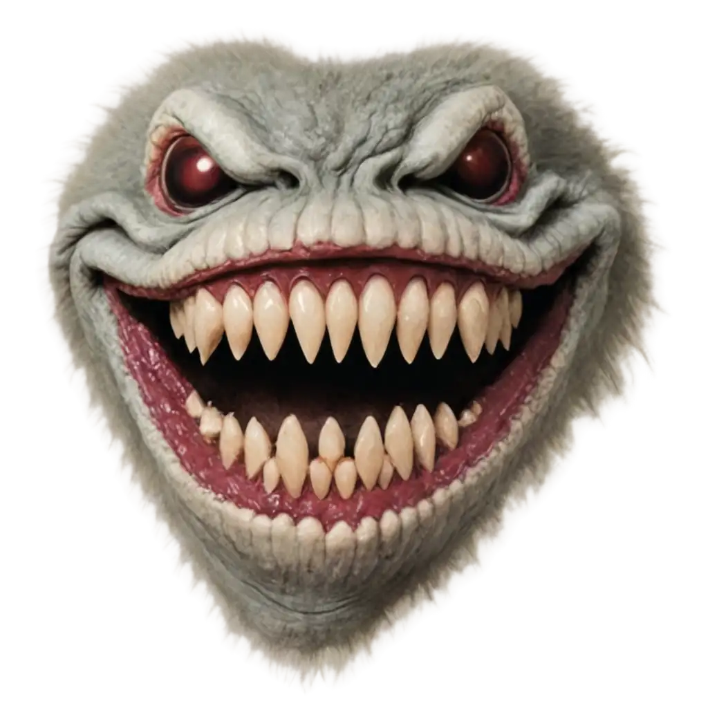 Frightful-Creature-with-Scary-Teeth-PNG-Image-for-Creative-Projects