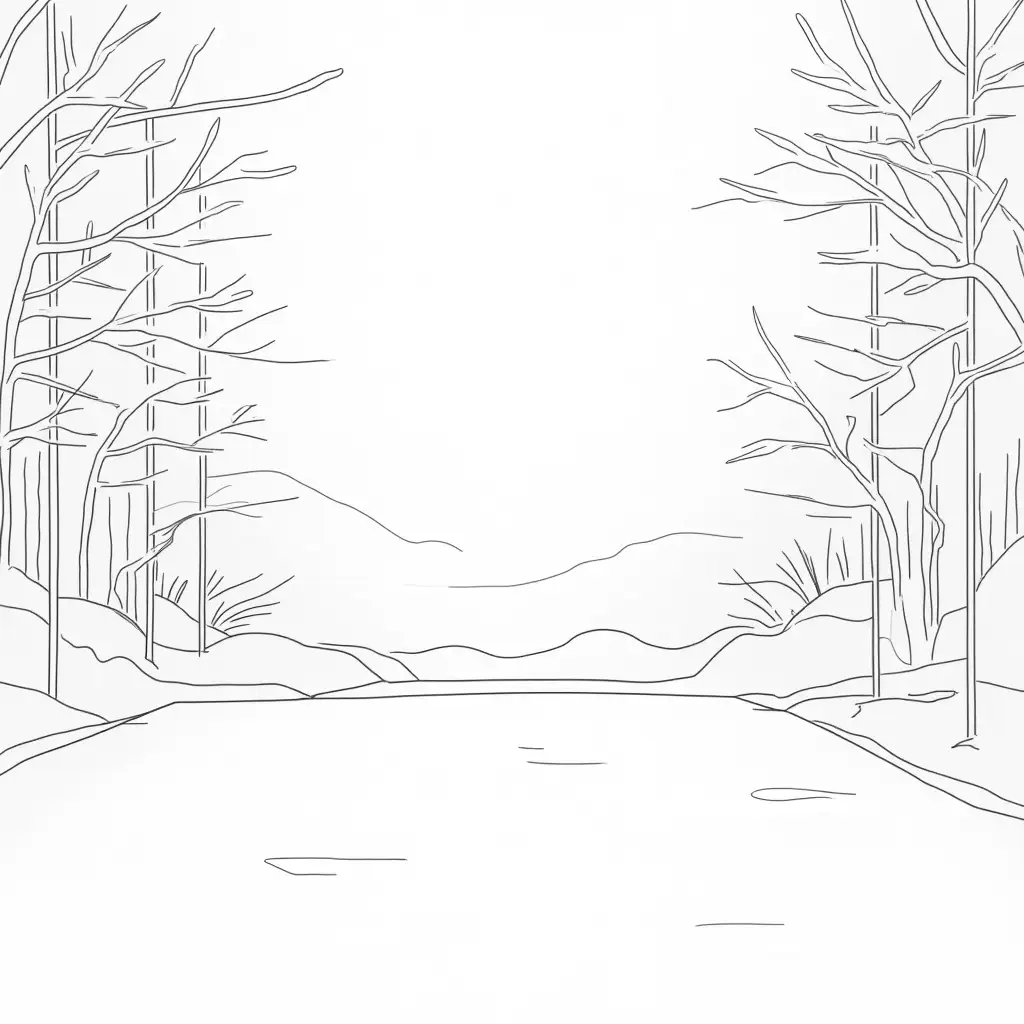 Intricate-SnowViewing-Shoji-Screen-Design-for-Adult-Coloring-Book