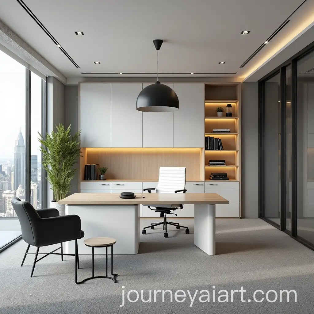 Modern-Executive-Office-with-City-View-and-MinimalAI-Image-Prompt-Expansionist-Design