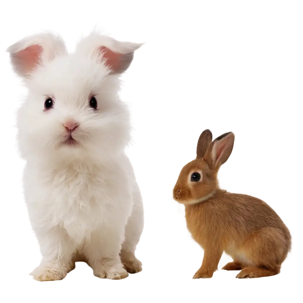 Dog-and-Rabbit-PNG-Image-Perfect-for-Clear-HighQuality-Designs