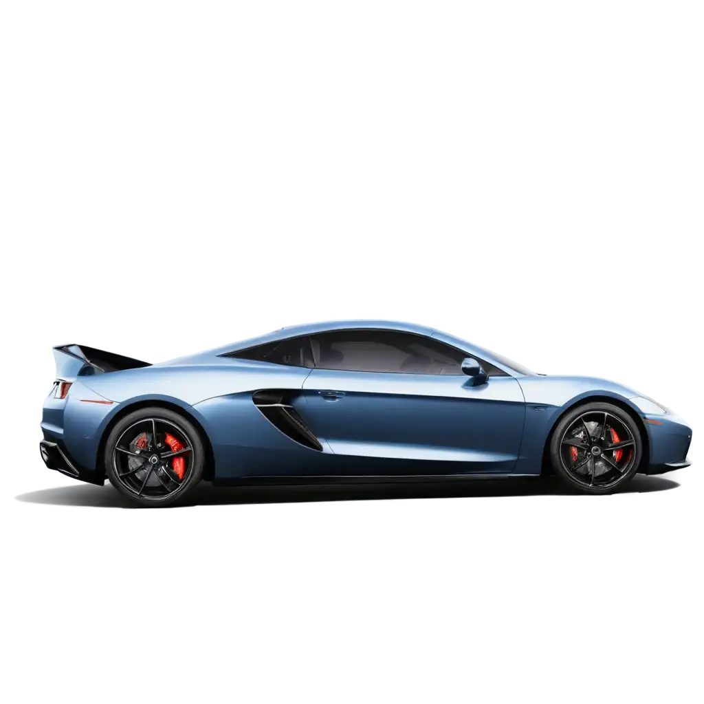 Sport-Car-Side-View-PNG-with-Gradient-Black-to-Blue-Transition-for-HighQuality-Image-Display