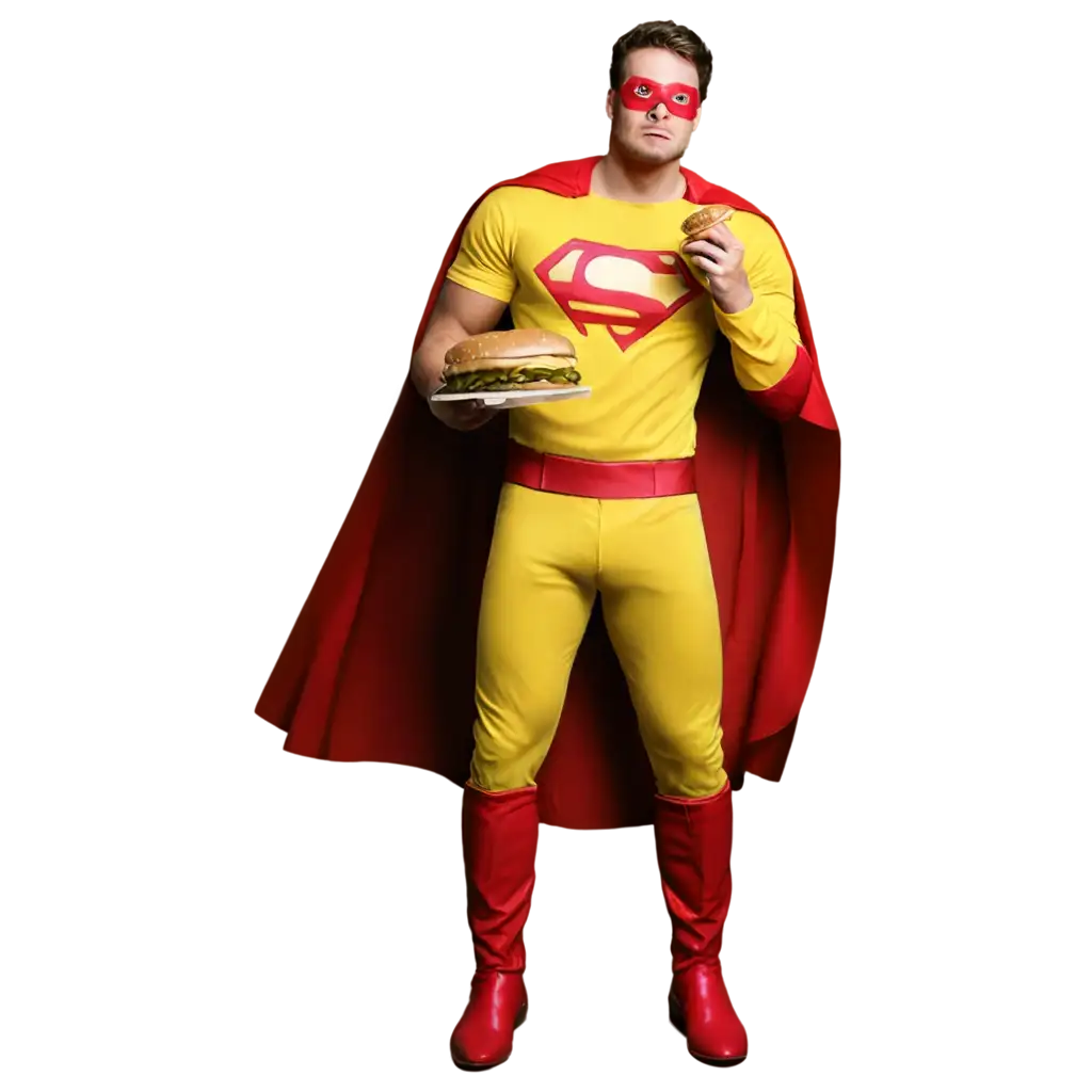 Superhero-Eating-Hamburger-PNG-Image-Dynamic-Illustration-of-a-Hero-Enjoying-a-Fast-Food-Moment