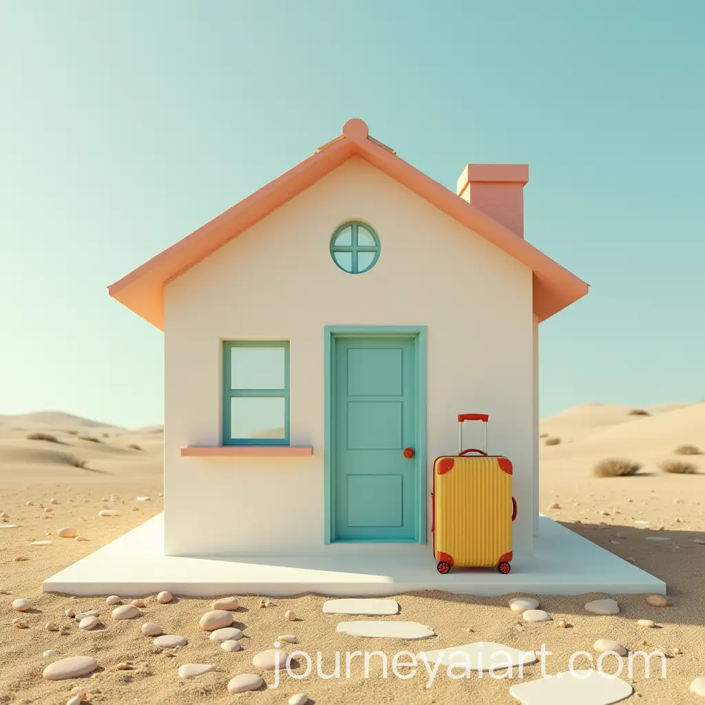 Bright-Tidy-House-with-a-Suitcase-by-the-Door-inAI-Image-Prompt-Expansion-Photorealistic-Style