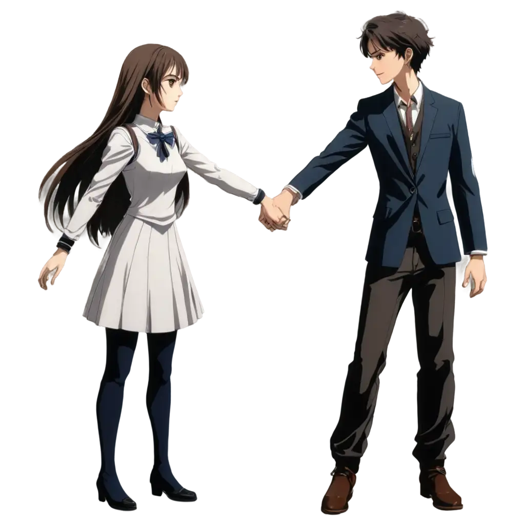 Romantic-Anime-Couple-PNG-Image-Boy-and-Girl-Holding-Hands-in-a-Mature-Style