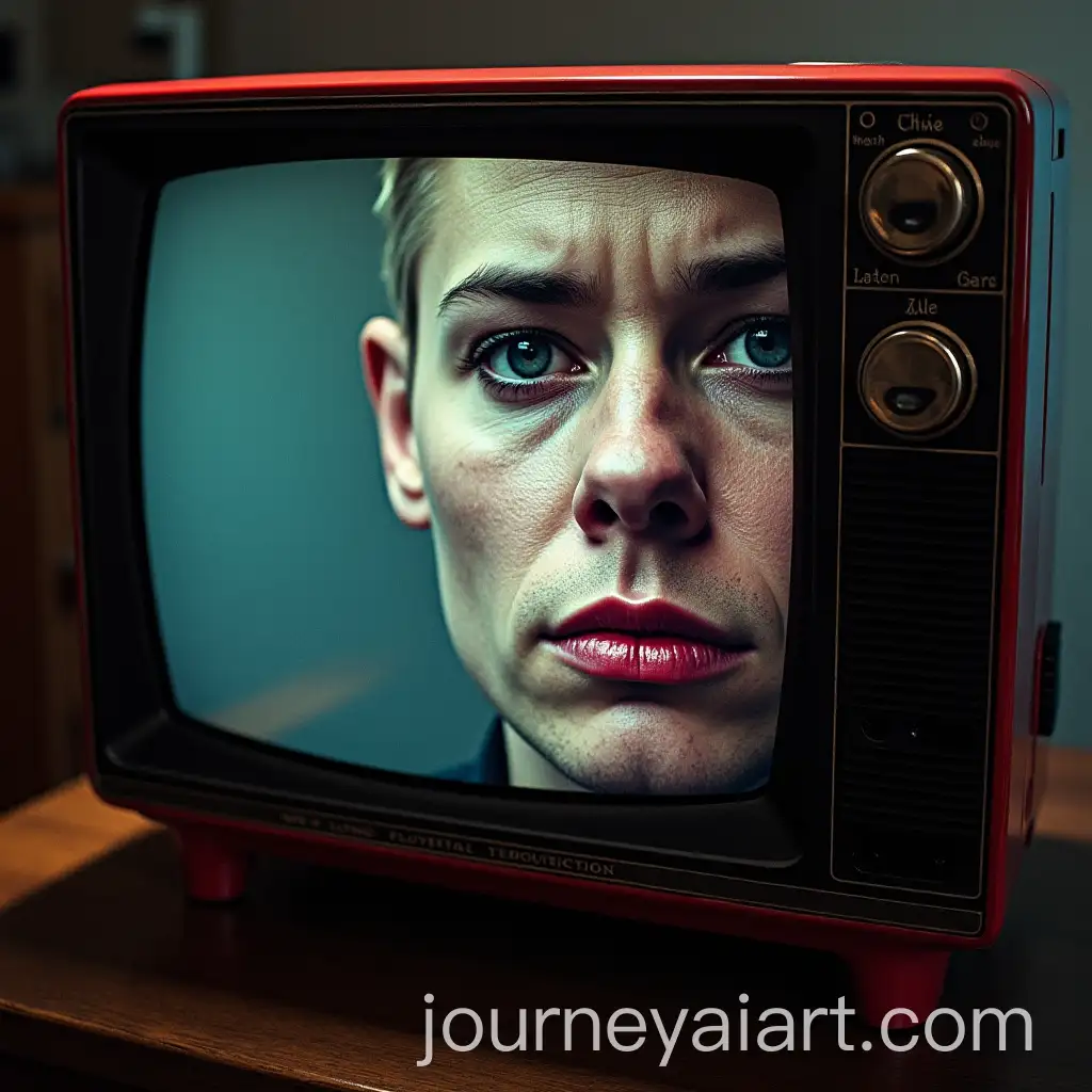 Brutal-Television-with-Serious-Expression-and-Inscription-From-February-23