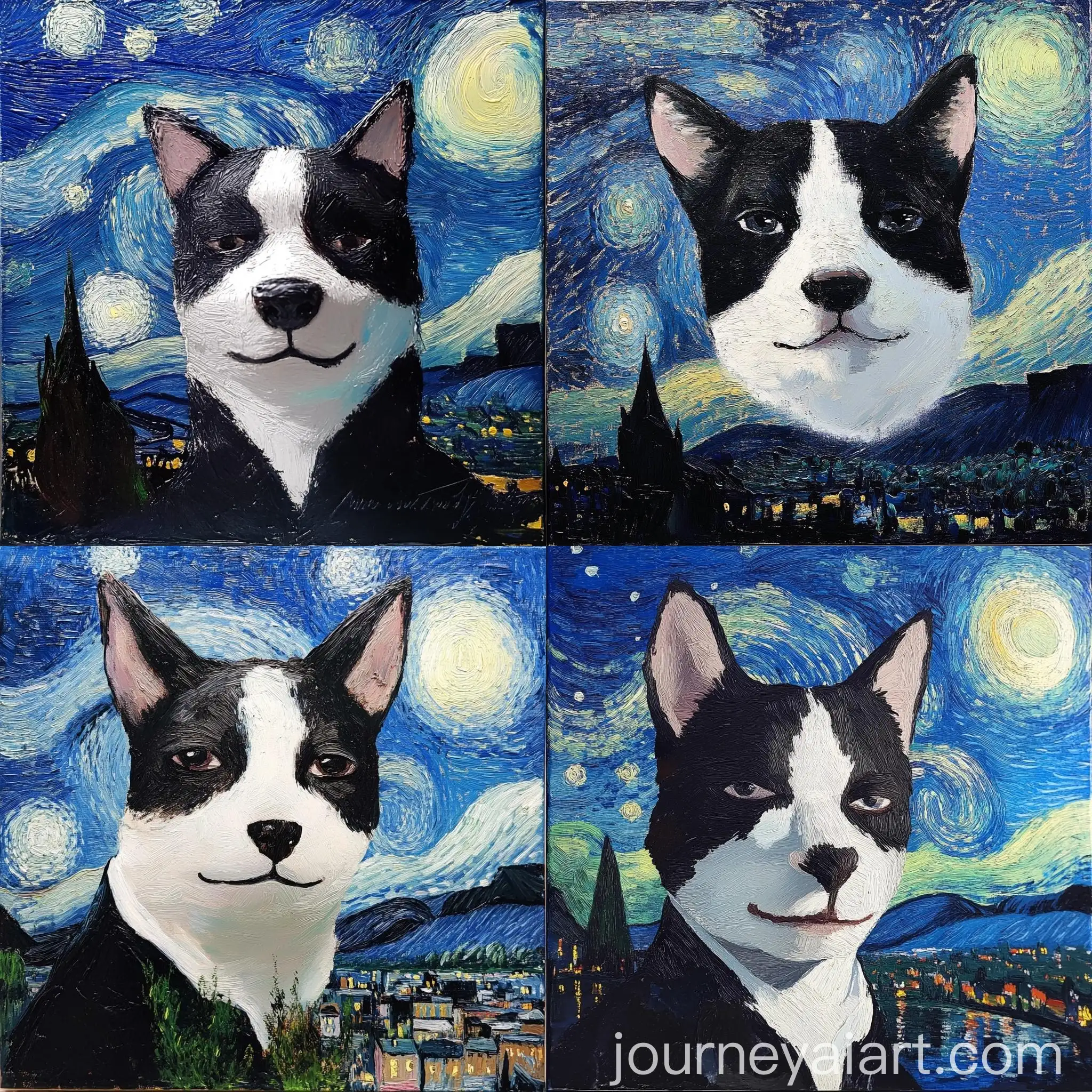 Starry-Night-by-Van-Gogh-Aja-Trier-Style