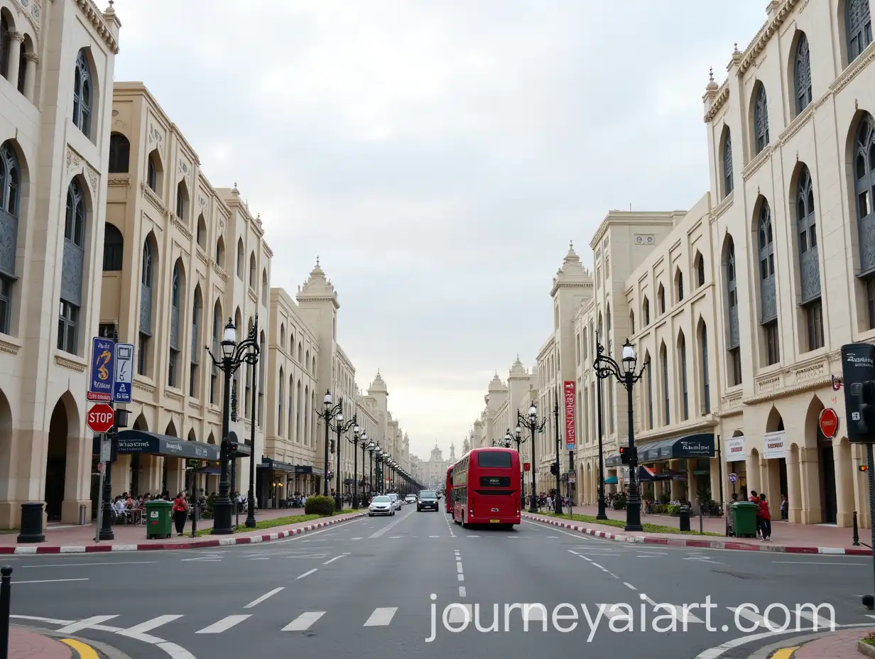 Islamic-Architecture-in-Downtown-City-Intersection
