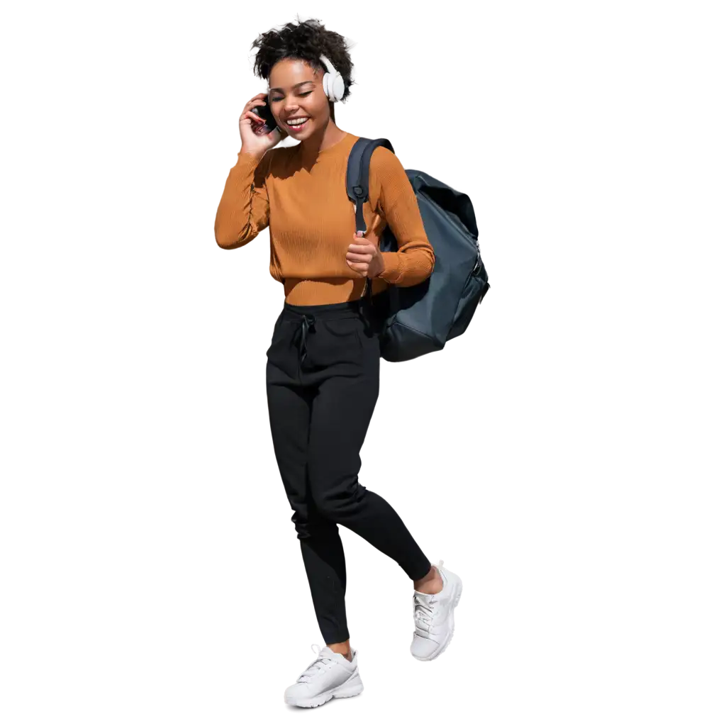 Happy-Young-Person-with-Cellphone-and-Headphones-PNG-Perfect-for-Dynamic-Visual-Content