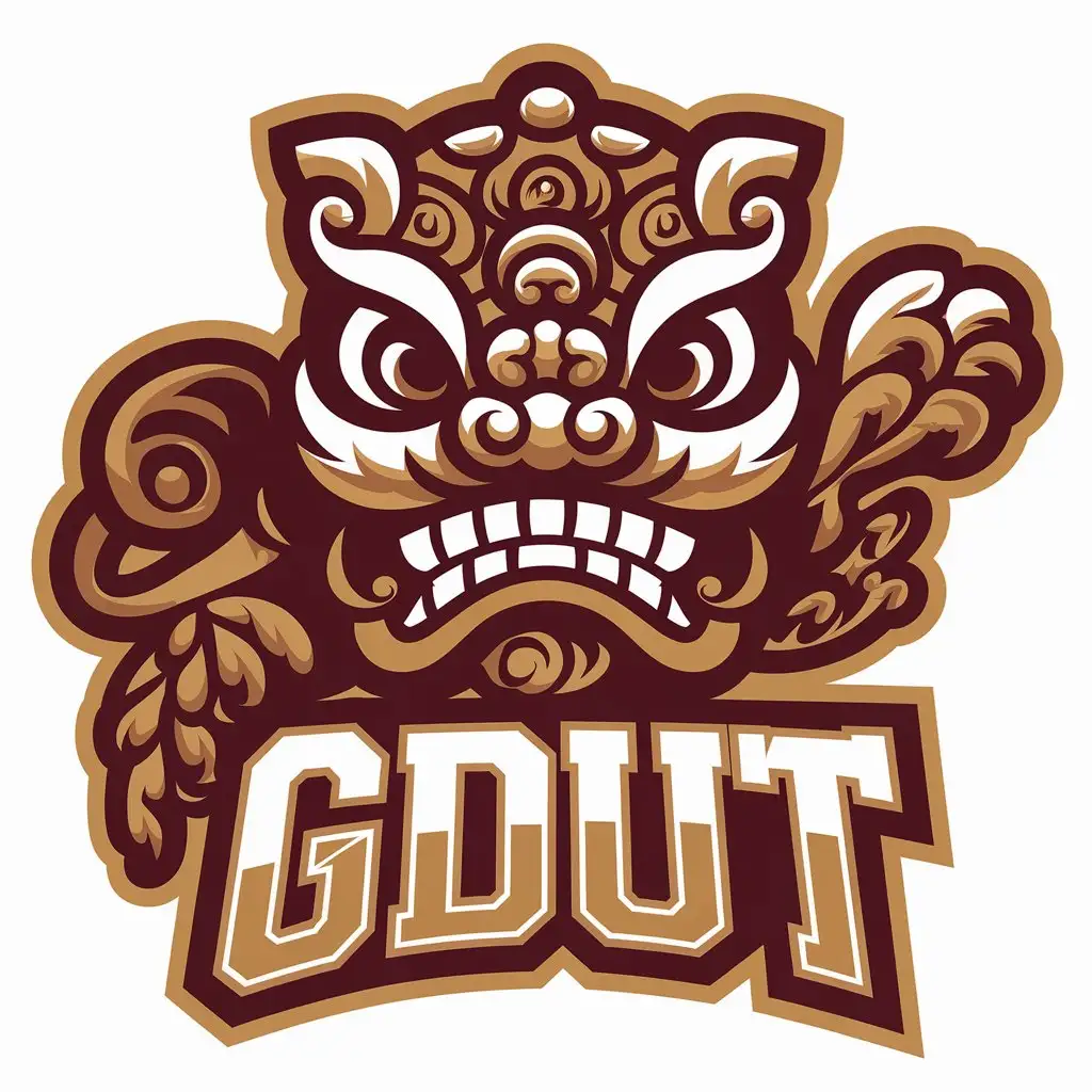 LOGO-Design-for-GDUT-Basketball-Fusion-of-Traditional-Chinese-Lion-Dance-and-Modern-Sports-Aesthetics