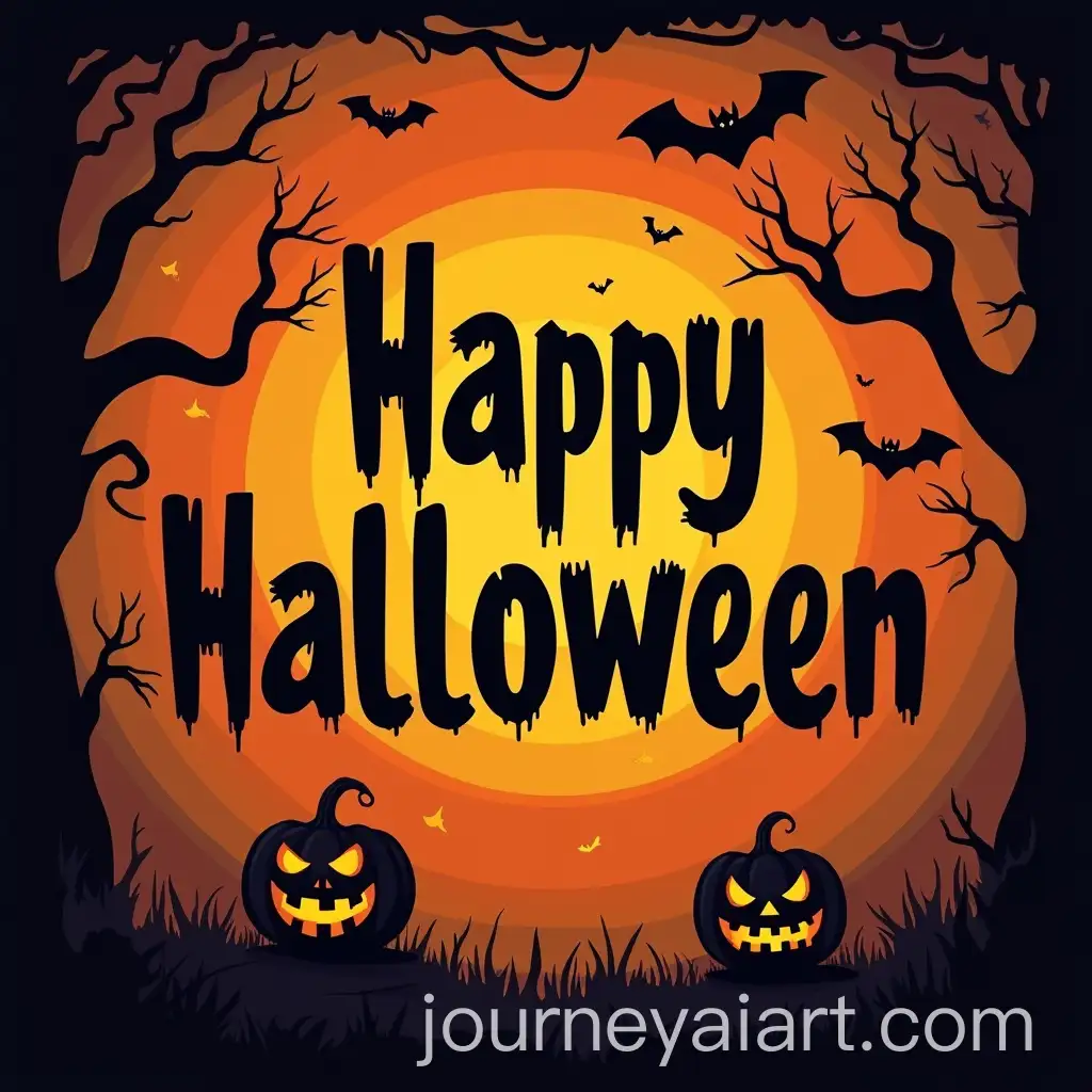 Festive-Halloween-Party-Backdrop-with-Cheerful-Happy-Halloween-Text
