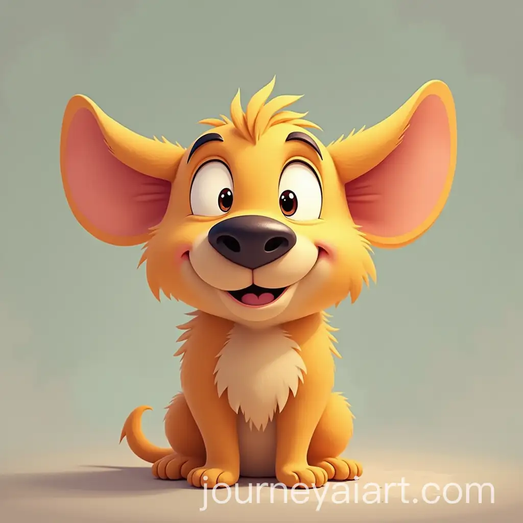 Cartoon-Character-with-Oversized-Head-and-Nose